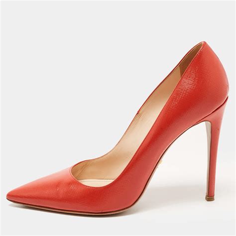 prada cap toe pump|Prada Vernice Saffiano Cap.